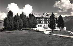 Vintage Postcard 1930's Hotel Riederalp Vacation Ob Morel Riederalp, Switzerland