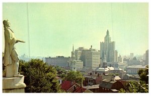 Rhode Island Providence ,  Aerial view from Prospect Terrace