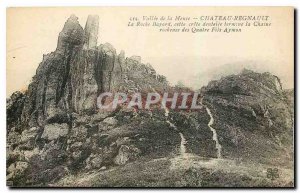 Old Postcard Vallee Meuse Chateau Regnault La Roche Bayard serrated ridge tha...