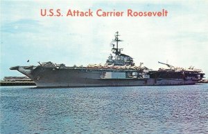 Military, U.S.S., Roosevelt, Attack Carrier, CVN 71