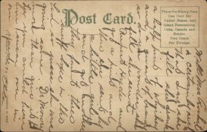 River View RI Home - Publ in Providence c1910 Postcard