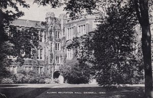 Iowa Grinnell Alumni Reccitation Hall