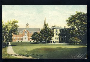 Cambridge, Massachusetts/MA/Mass Postcard, Radcliffe College