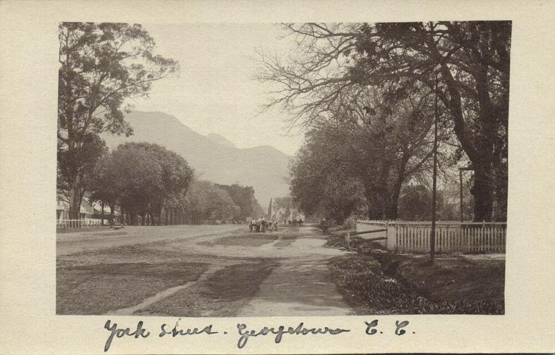 south africa, GEORGETOWN C.C., York Street (1910s) RPPC