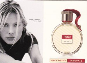 Advertising Hugo Boss Fragrance For The Woman