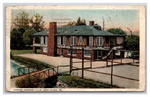 Clinton Country Club Lock Haven Pennsylvania PA WB Postcard W22