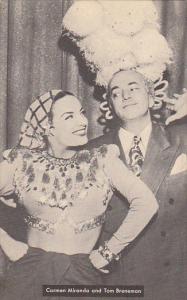 Carmen Miranda and Tom Brennan