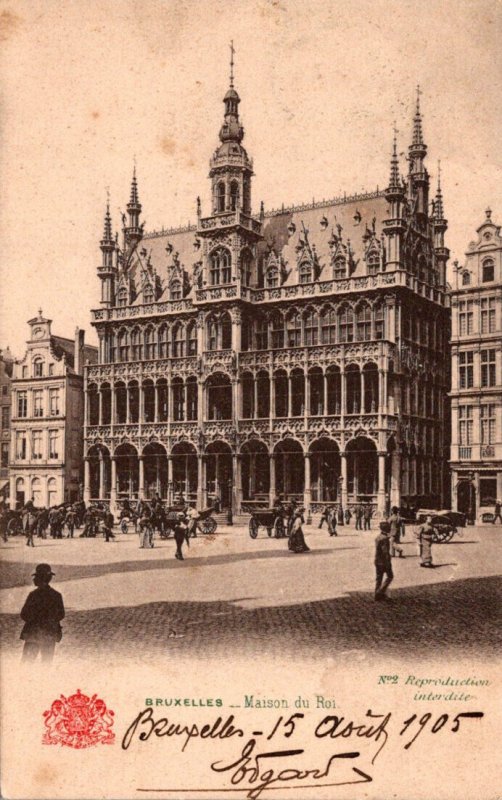 Belgium Brussels Maison du Roi 1905