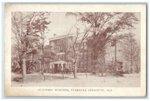 c1910's Academic Building Tuskegee Institute Alabama AL Posted Antique Postcard