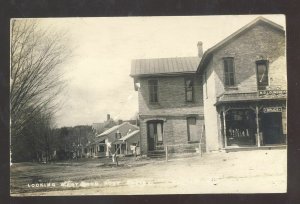 RPPC CRETE NEBRASKA DOWNTOWN DRUG STORE VINTAGE REAL PHOTO POSTCARD