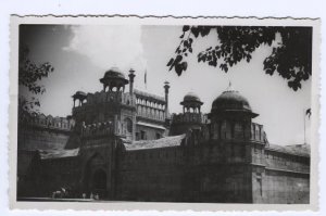 RPPC Postcard Red Fort Delhi India