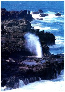 Hawaii Blow Holes Along The Coast