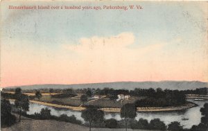 J20/ Parkersburg West Virginia W Va Postcard c1910 Blennerhassett Island 287