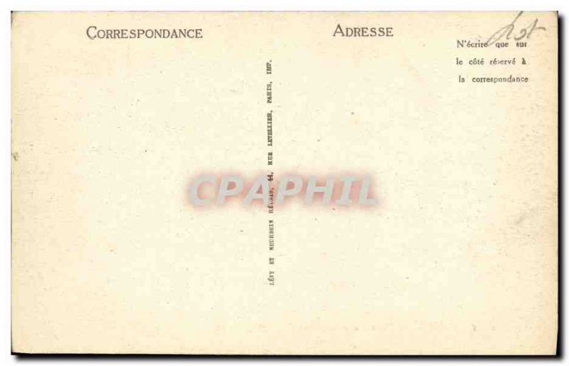 Old Postcard Cahors Bridge Valentre Bridge dibale