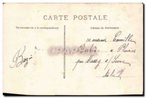 Old Postcard Versailles Chateau Chembre A Sunset From Louis XV