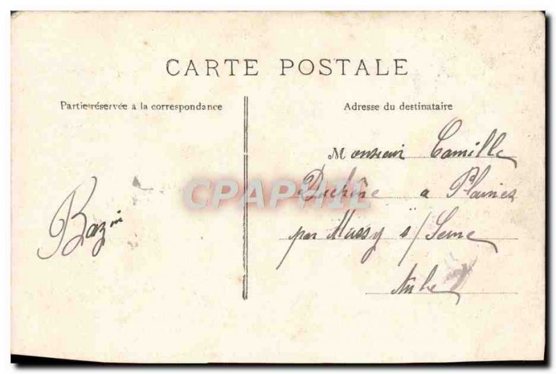 Old Postcard Versailles Chateau Chembre A Sunset From Louis XV