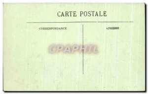 Old Postcard Brest Le Chateau boat