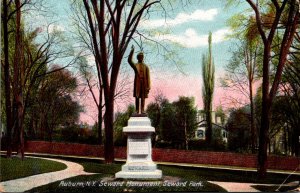 Monuments Seward Monument Seward Park Auburn New York 1908