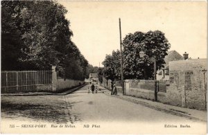 CPA Seine-Port Rue de Melun FRANCE (1301634)