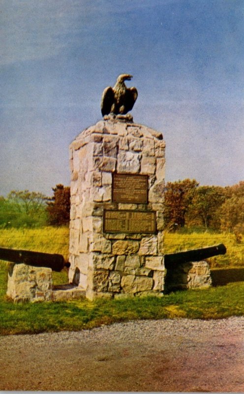 New York Fort Ticonderoga Memorial To The British and Colonial Troops