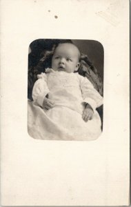 RPPC Ewing Nebraska Baby Cleo VanVlek Family Ohio Postcard V11