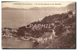 Old Postcard View of Cap D Ail Cap Bognosa and Beaulieu