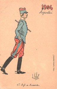 1904 Aujourdbui Artist Signed Louis Vallet Postcard