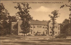 Northport Long Island New York NY US Veterans Hospital Vintage Postcard