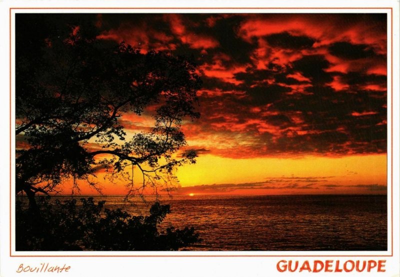 CPM Coucher de soleil a Bouillante GUADELOUPE (839635)