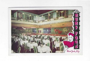 Vtg 1950's Ruby Foo's Chinese Restaurant, New York City Early Chrom...