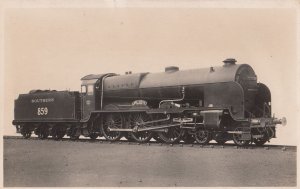 Lord Nelson Southern Railway Class 4-6-0 Maunsell RPC Train Old Postcard