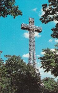 Canada 100 Foot High Cross Mount Royal Montreal Quebec