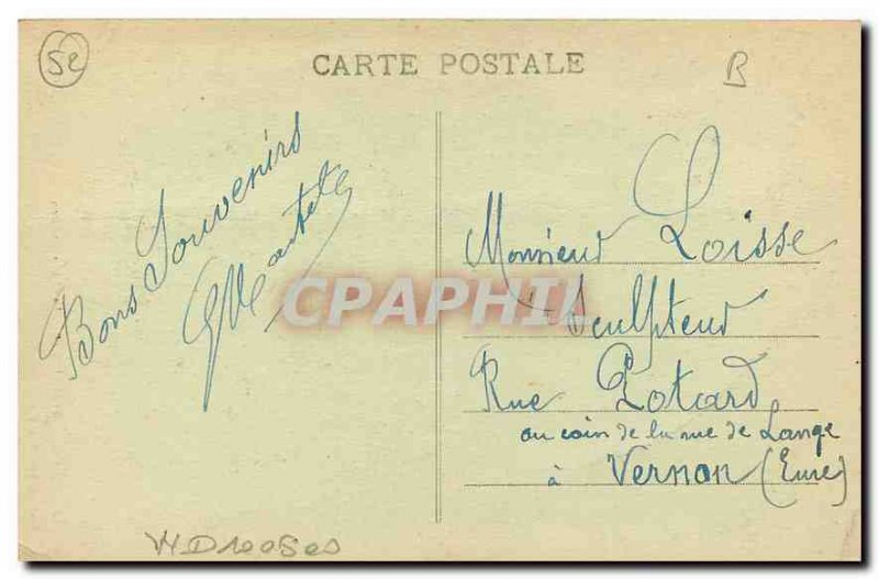 Postcard Old St Dizier Le Vieux Chateau