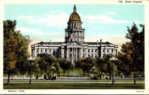 Colorado Denver State Capitol Curteich