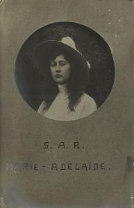 Grand Duchess Marie-Adélaïde of Luxembourg (1910s) RPPC (2)