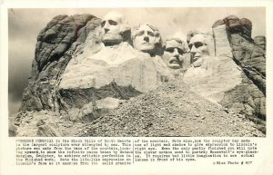 SD, South Dakota, Mount Rushmore, Cathedral Spires, Cedar Pass, Lot 3, RPPC