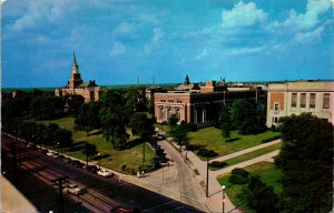 Cincinnati OH University Medical Engineering Colleges Postcard unused (23883)