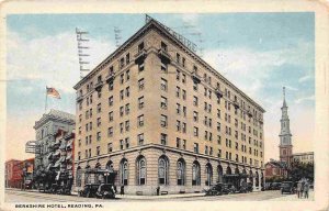 Berkshire Hotel Reading Pennsylvania 1921 postcard