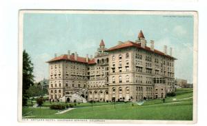 Antlers Hotel Colorado Springs CO 1910s Phostint postcard