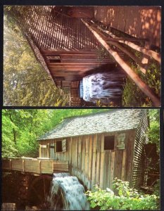 Lot of 2 Tennessee JOHN P. CABLE MILL Great Smoky Mountains National Park Chrome