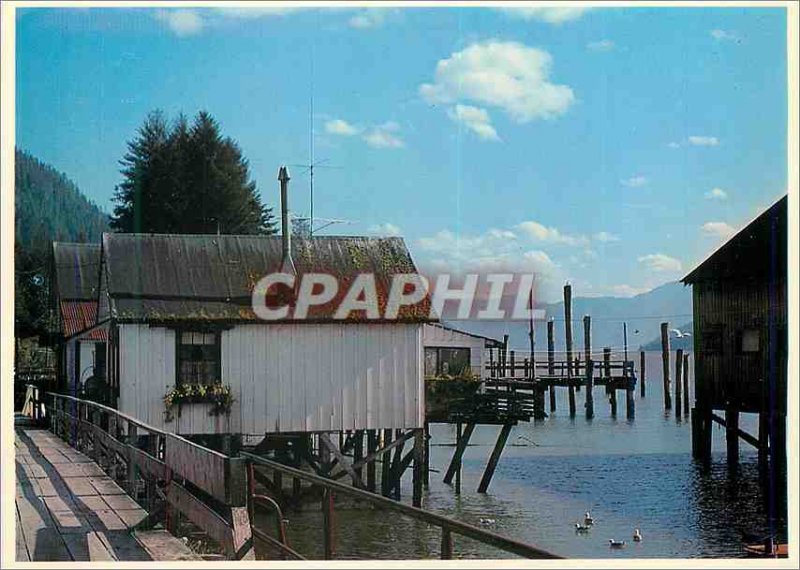 This Modern Postcard Fish Cannery Operaring near Prince Rupert, British Colum...