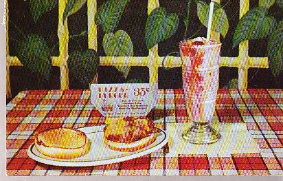 US Pizza Burger by Pizza-Burger Muskego Wisconsin 1955