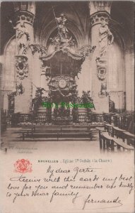 Belgium Postcard - Bruxelles - Eglise Ste Gudule RS31780