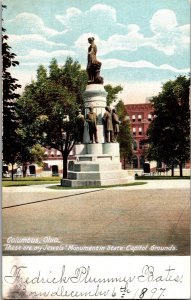 Sculptural Group, Cornelia, These Are My Jewels Columbus OH Vintage Postcard L41