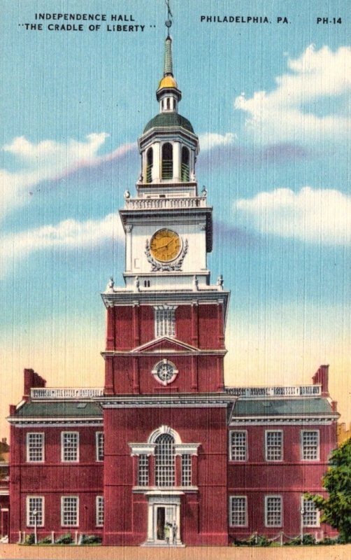 Pennsylvania Philadelphia Independence Hall The Cradle Of Liberty