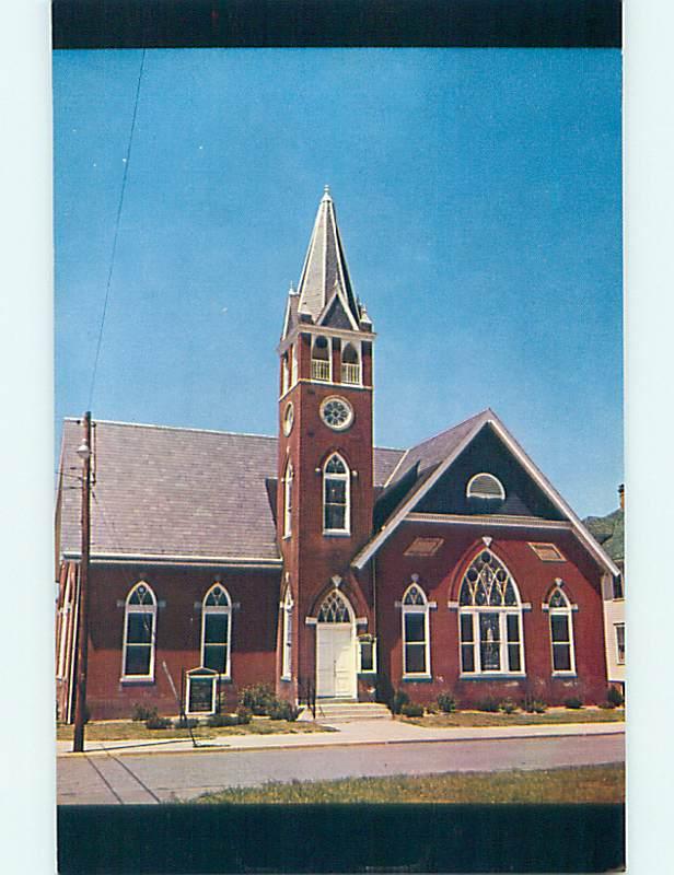 Unused Pre-1980 CHURCH SCENE Harrington Delaware DE p3824@