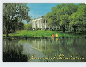 Postcard Greenwood Plantation, St. Francisville, Louisiana