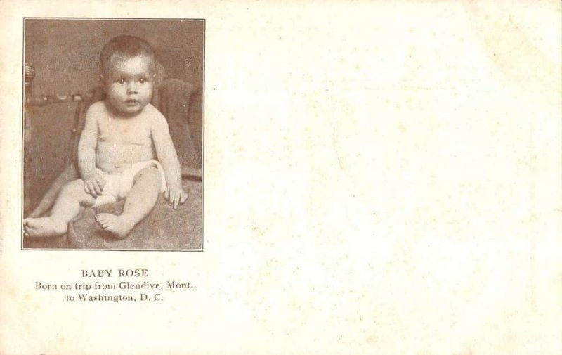 Chester Family Baby Rose Born on Trip Montana to Washington DC PC AA28978