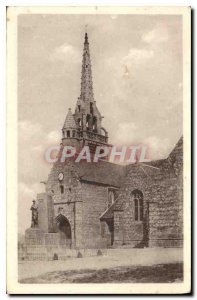 Old Postcard Ploumilliau C N The Bell Tower and War Memorial