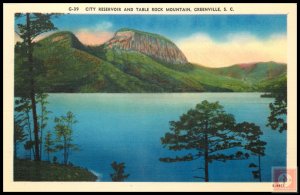 City Reservoir and TableRock Mountain, Greenville, S.C.